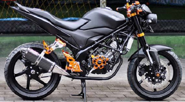 Foto motor honda modifikasi cb150r minimalis full fairing 