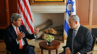 John Kerry and Benjamin Netanyahu