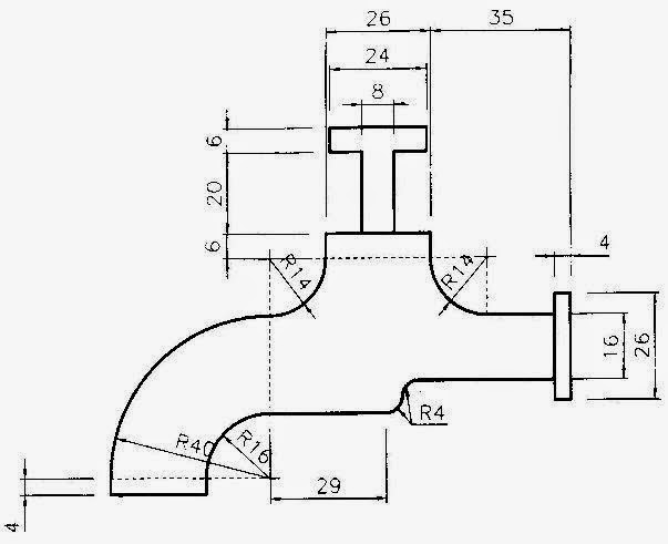 Ejercicios de autocad 19