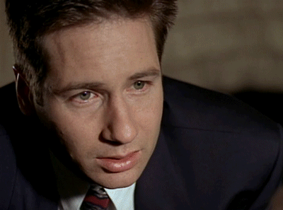 Fox Mulder Disappointed