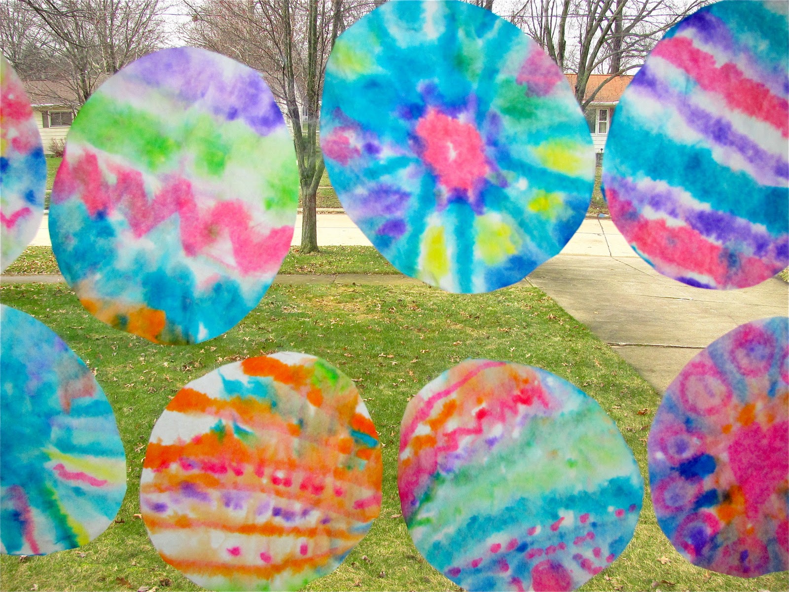 Download The Chocolate Muffin Tree: Tie Dyed Coffee Filter Easter Eggs