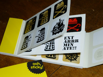 dalek pirate stickers