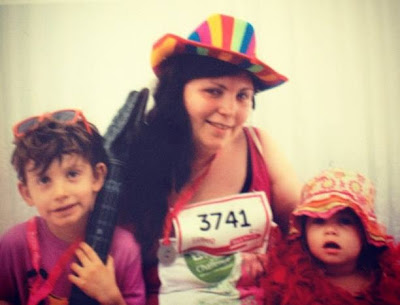 Me and my monsters at Race for life