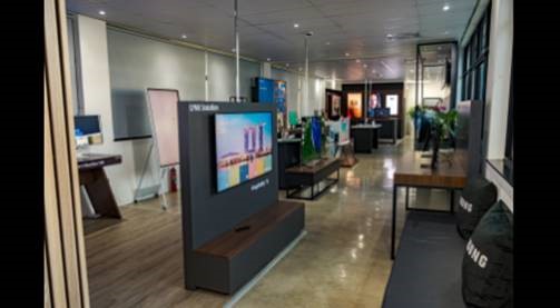 @SamsungSA Partners For Mustek Experience Centre @MustekLimited Head office in Midrand