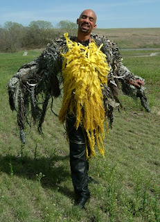 [Meadowlark garment on the prairie.]