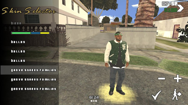 GTA V Families [Gang Members] Mod for Android