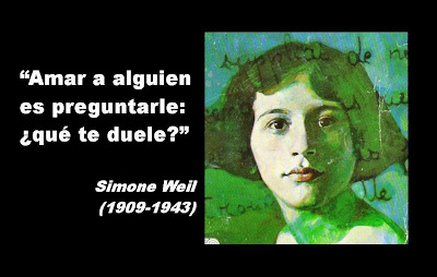 Resultado de imagen de una amiga bautizó a Simone Weil