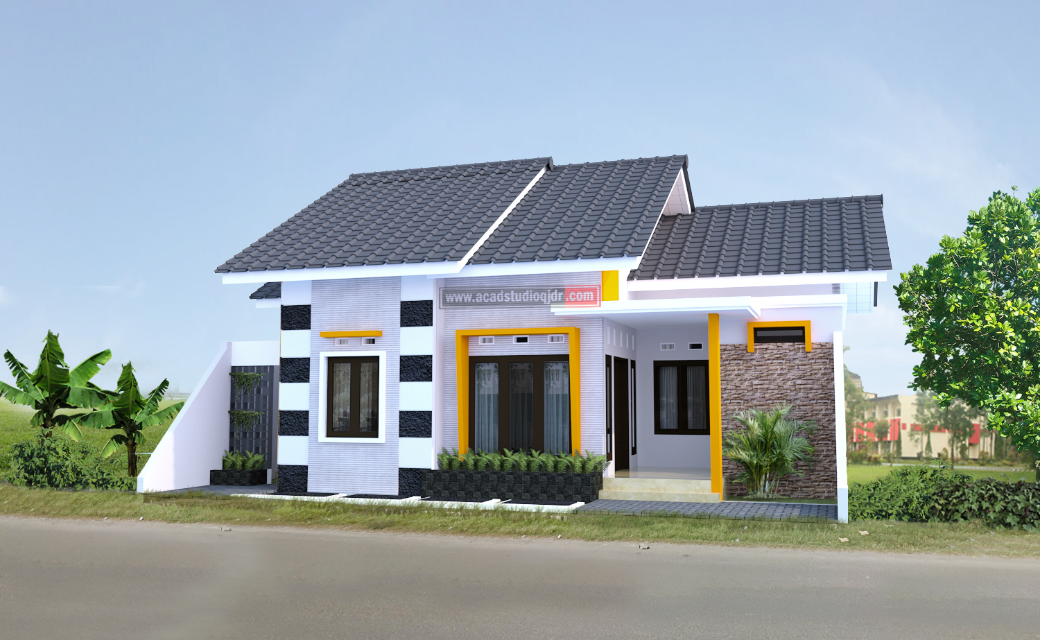 Rumah Memanjang Ke Samping 12 X 10 Meter Milik Bapak Febrianto