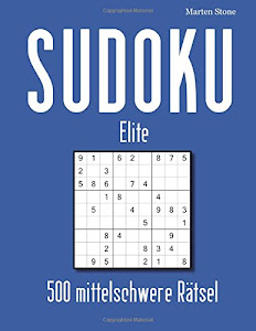 SUDOKU Elite: 500 mittelschwere Sudoku