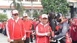   Atlet Tembak Yonif Raider 300/Bjw Meraih Penghargaan Dari Bupati Cianjur