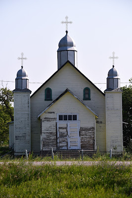 Ukranian Church on Rossburn Trail Manitoba.