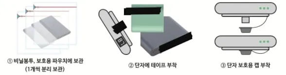 스마트폰 보조배터리 단락방지 방법
