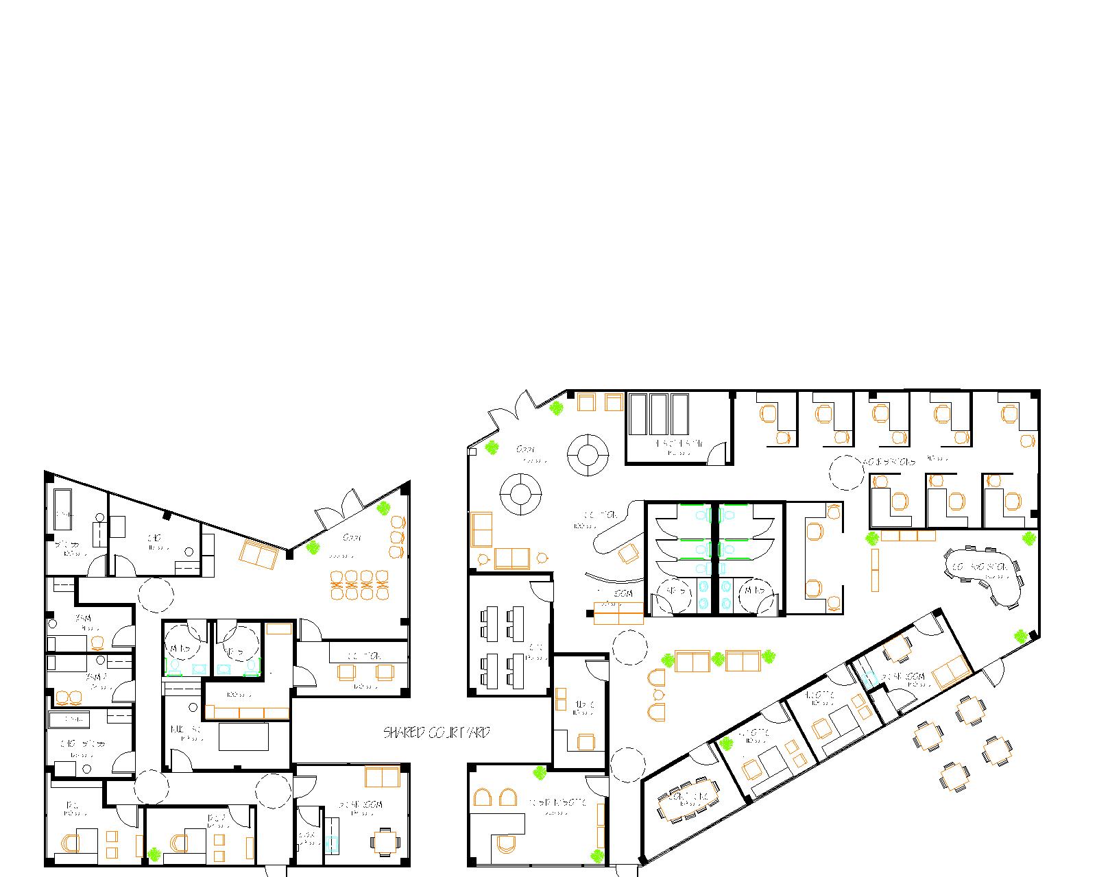 Clinic Office Design Floor Plan