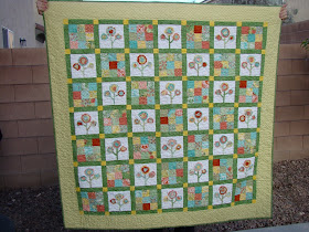 Bloom Where You Are Planted Quilt by Slice of Pi Quilts