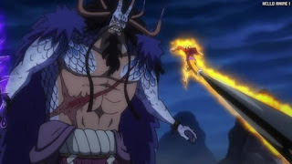 ワンピース アニメ 1064話 カイドウ KAIDO 酒龍八卦 しゅろんはっけ | ONE PIECE Episode 1064