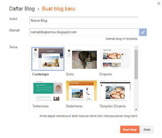 Blog yaitu sebuah layanan yang sanggup kita manfaatkan untuk mempublikasikan sebuah goresan pena  Panduan Lengkap Cara Membuat Blog, Praktis dan Simple