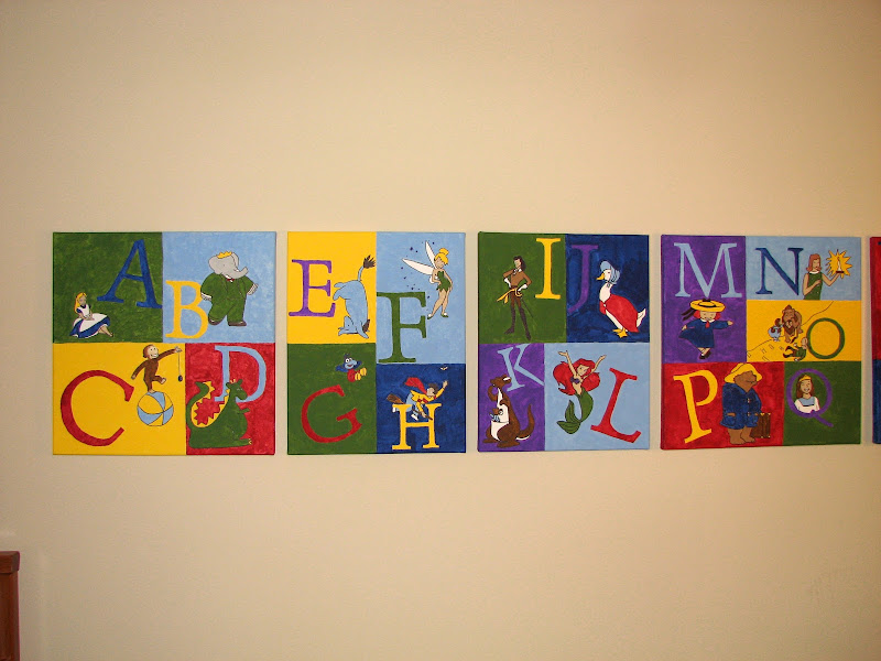 DIY Nursery Art: Serenity's Storybook Nursery title=