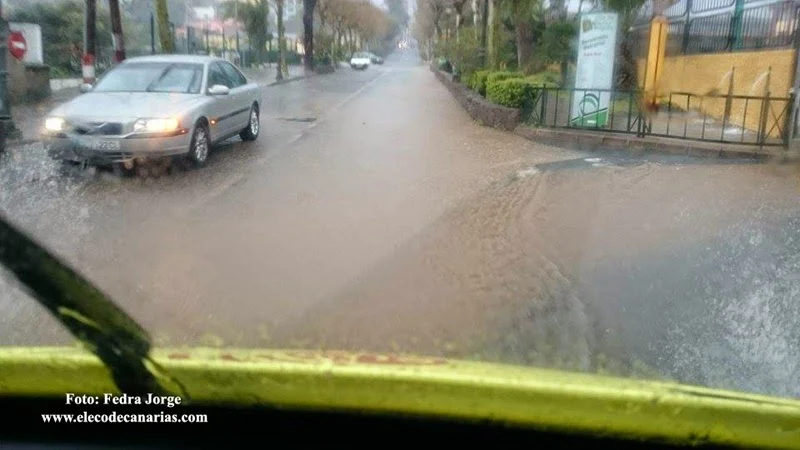 Fotos granizo y fuertes lluvias Gran Canaria 23 marzo