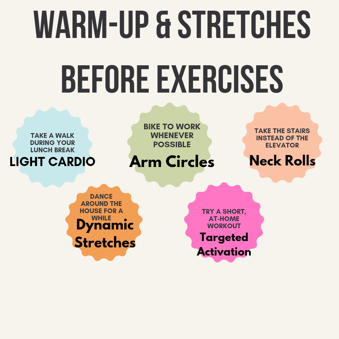 Warm-Up & Stretches Before Exercise