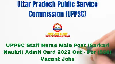 UPPSC Staff Nurse Male