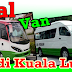 Rental atau Sewa Bus dan van di Kuala Lumpur