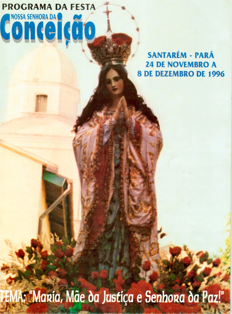 PROGRAMA DA FESTA DE NOSSA SENHORA DA CONCEIÇÃO DE 1996