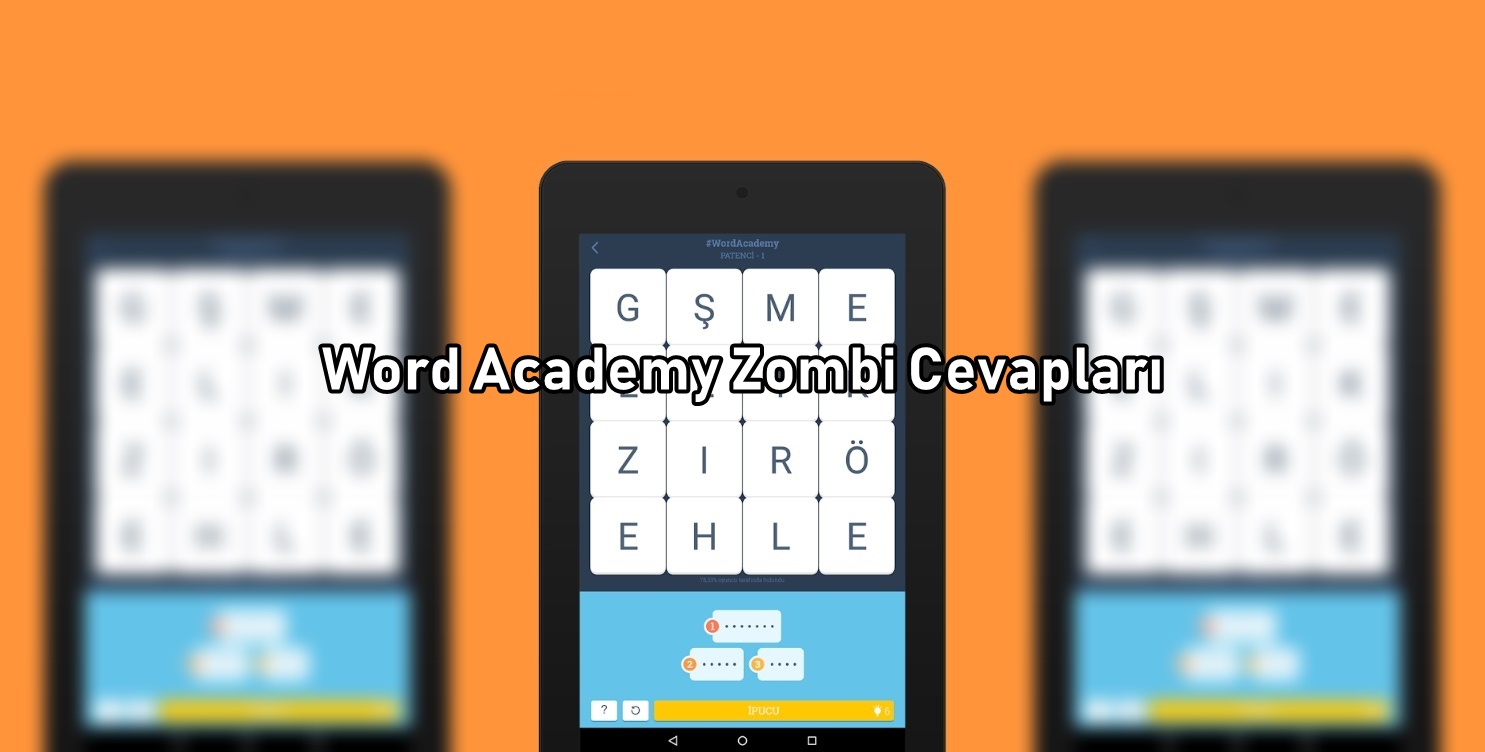 Word Academy Zombi Cevaplari