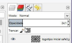 Colocar marca d água em Fotos - Gimp