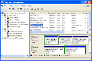 Disk Management.