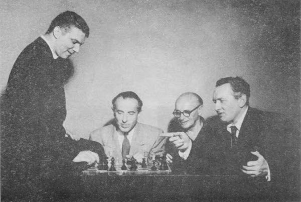 J. Weiner, Edward Slobin, Bernard Oak and Dr. Victor Dane