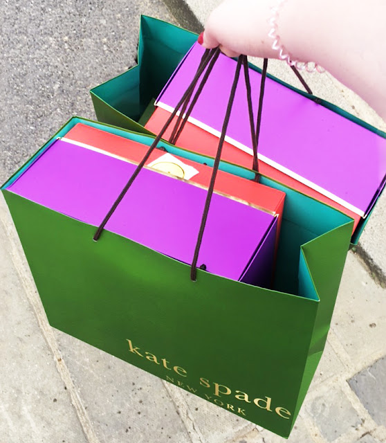 Kate Spade outlet Store high end designer shop Bicester Village shopping centre purchases