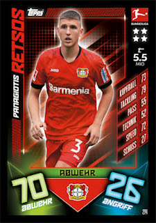 Match Attax Bundesliga 2019-2020 Bayer 04 Leverkusen