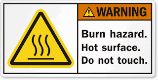 Hot-Surface-Hazard-Safety-Label