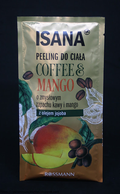 Rossmann - Isana - Peeling do ciała Kawa i Mango