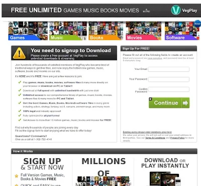 Script Landing Page CPA Movie