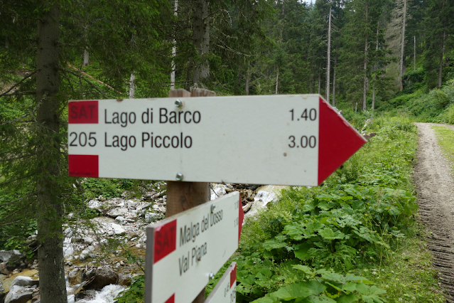 lago di barco val di sole