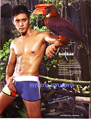 Rocco Nacino Cosmo Centerfolds 2010