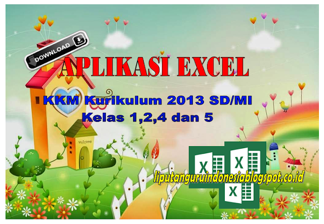 Download Aplikasi  KKM Kurikulum 2013 Kelas 1,2,4 dan 5 SD/MI