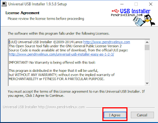 cara menggunakan universa usb installer