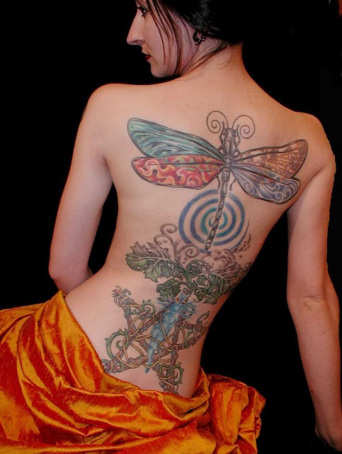 tattoo girl angel sexy cool
