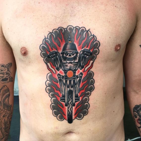 50 Cool Biker Tattoos Ideas for Men and Women 2018  TattoosBoyGirl