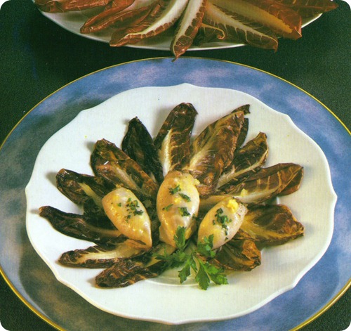 calamaretti al radicchio