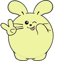 Download Sticker Facebook Lucu Fat Rabbit 3