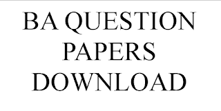 BA QUESTION PAPERS FREE DOWNLOAD