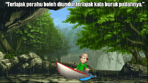 Terlajak Perahu Boleh Diundur Terlajak Kata Buruk Padahnya