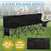 Portable Outdoor Folding 6 Person Bench