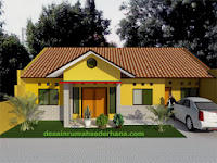 desain gabungan 2 rumah type 21/60 gbr 9