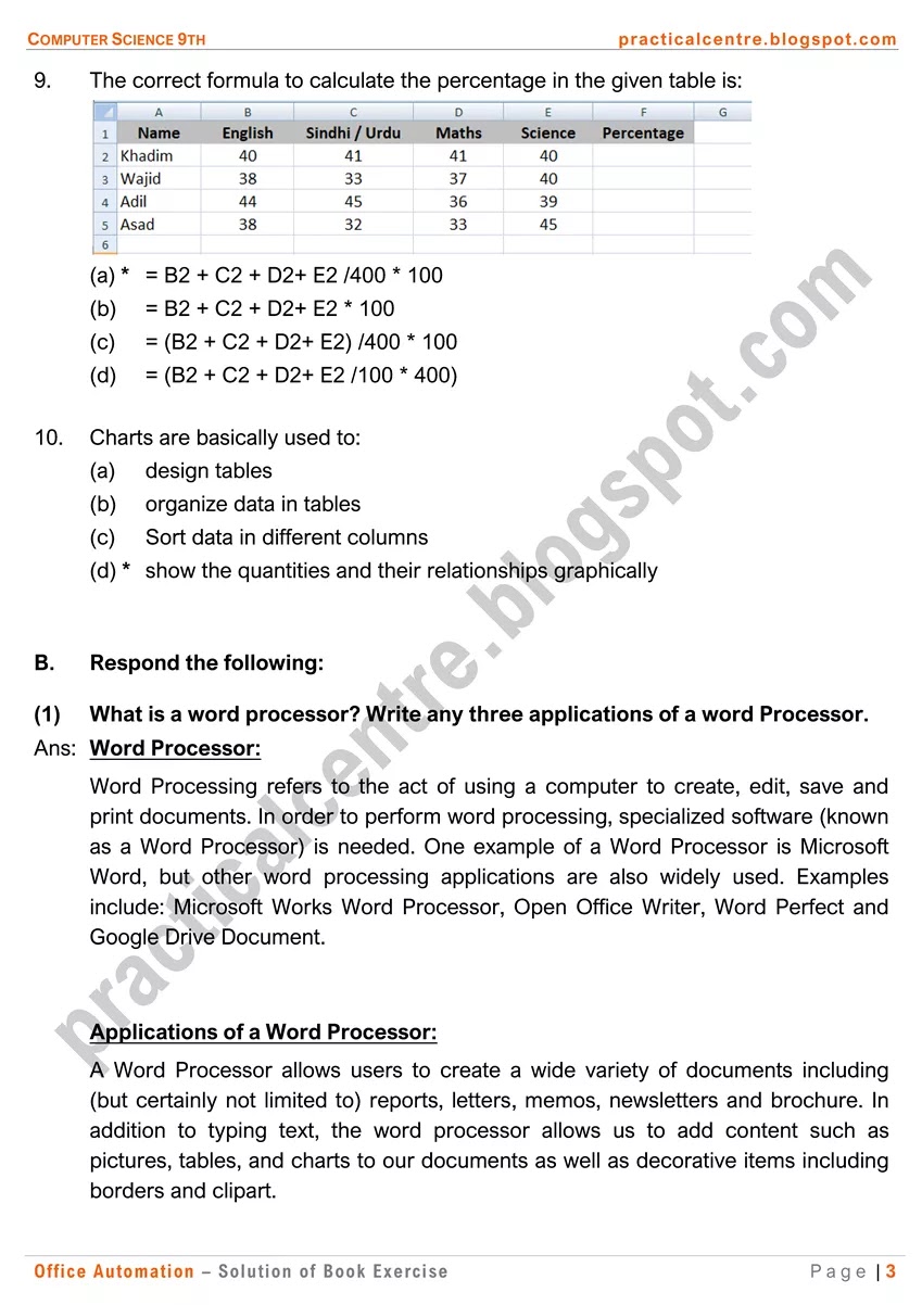 office-automation-solution-of-book-exercise-3