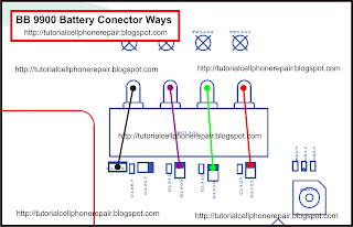 Blackberry 9900 Battery Conector Ways