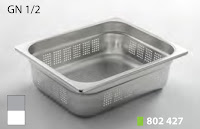 Recipente Gastronomice. Accesorii pentru Dotari HoReCa, Tava Perforata GN 1/2 Inox, Cuva Perforata GN 1/2 Inox, Vascheta Perforata Gastronorm GN 1/2 Inox, Recipiente Inox pentru Bucatarii Profesionale, Pret